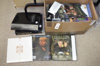 Lot 1610 - Stargate DVD Collection with binders; The DC...