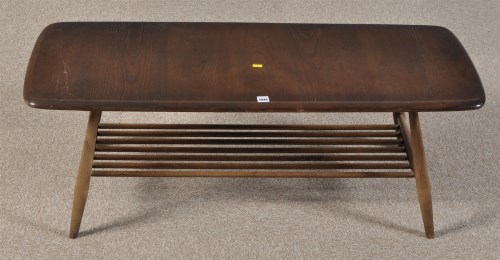 Lot 1044 - Ercol 'Old Colonial': an elm and beechwood...