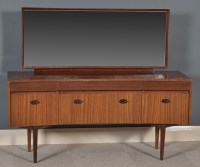 Lot 1062 - A mid 20th Century teak dressing table of...