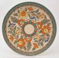 Lot 1094 - A Crown Ducal circular pottery charger, by...