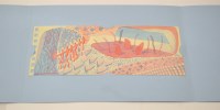 Lot 1193 - David Hockney - ''Composition - Red & Blue'',...