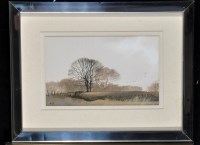 Lot 1218 - Donald Shannon - a Scottish landscape with...