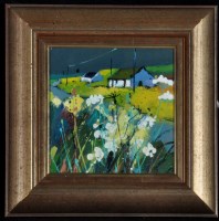 Lot 1220 - Pam Carter - ''Green Roof, Black Roof'',...