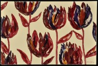 Lot 1248 - Bettina Hartas - ''Delft Tulips'', signed;...