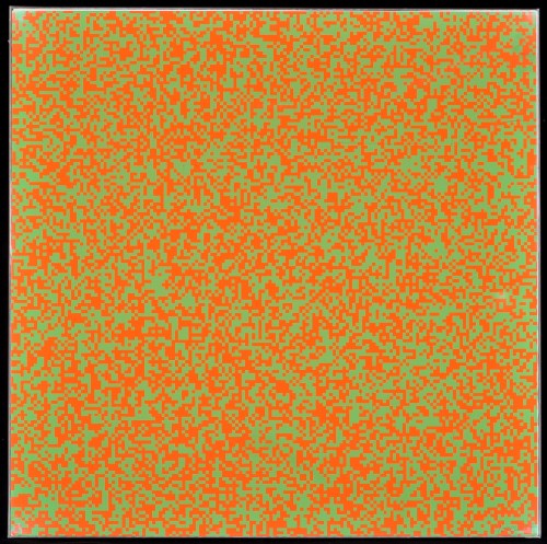 Lot 1278 - François Morellet - ''Untitled'' (squares in...