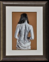 Lot 1295 - Anthony Orme - ''Rear View'' - a female nude...