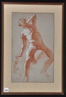 Lot 1301 - Manner of Duncan Grant - full-length nude...