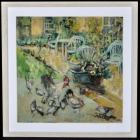 Lot 1314 - Peter Collins - ''Northumberland Garden'',...