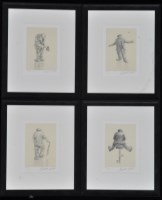 Lot 1319 - After Alexander Millar - studies of gadgies,...