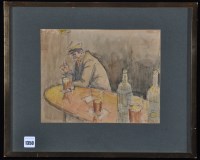 Lot 1350 - Norman Stansfield Cornish - ''Troubled Man'',...