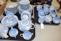 Lot 271 - Wedgwood Jasper ware, to include: teapots,...