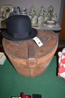 Lot 136 - A brushed silk top hat, marked ''Extra Durable...