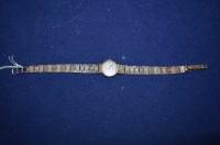 Lot 180 - A 9ct. yellow gold cased Rotary cocktail watch,...