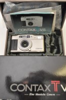 Lot 203 - A Contax TVS fitted Carl Zeiss Vario Sonnar...