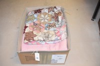 Lot 244 - A patchwork quilt and another. (2)