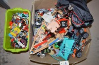Lot 249 - A large collection of Lego (large quantity);...