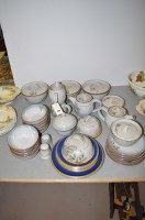 Lot 295 - A Highland stoneware part tea and dinner...