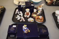 Lot 425 - Royal Crown Derby paperweights, to include: a...
