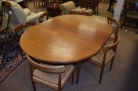 Lot 653 - MK Craftsmanship: six Danish dining chairs...