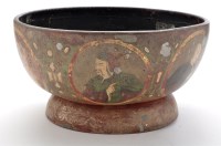 Lot 47 - A 19th Century Chinese Toleware bowl,...