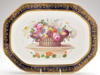 Lot 102 - Rare Swansea platter from the Lysaght Service,...