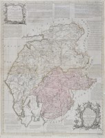 Lot 147 - Emanuel Bowen (1691-1767) ''A new map of the...