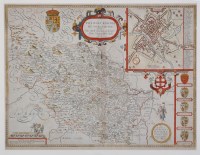 Lot 148 - John Speede (1552-1629) ''The West Ridinge of...