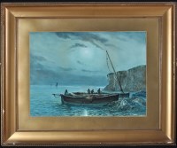 Lot 174 - William John Baker (1865-1938) Herring boats...