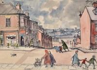 Lot 197 - Norman Stansfield Cornish (1919-2014) ''Street...