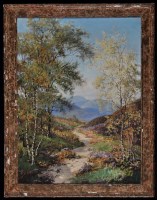 Lot 243 - George Melvin Rennie (1874-1953) ''Path to the...