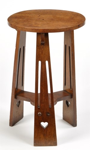 Lot 288 - An early 20th Century oak Arts & Crafts...