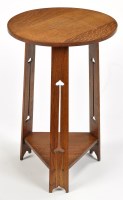 Lot 311 - An early 20th Century oak Arts & Crafts...