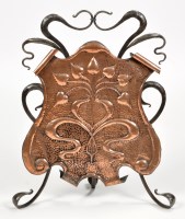Lot 328 - An early 20th Century Arts & Crafts ironwork...