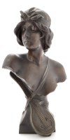 Lot 351 - After Aristide de Ranieri: a patinated metal...