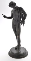 Lot 354 - An early 20th Century classical bronze figure,...