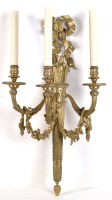 Lot 356 - A pair of early 20th Century Louis XVI style...