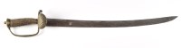 Lot 406 - A 19th Century hunting short sword, probably...
