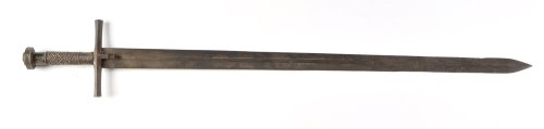Lot 414 - A 19th Century Sudanese Kaskara sword, the...