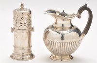 Lot 509 - A Victorian silver sugar caster, maker's mark...