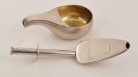 Lot 587 - An early 19th Century Gibson patent silver...