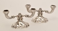 Lot 598 - A pair of early 20th Century German silver...