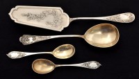 Lot 604 - Late 19th Century German silver flatware, by...