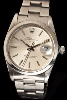 Lot 618 - Rolex Oyster Perpetual Date: a stainless steel...