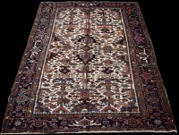 Lot 737A - A Heriz carpet, with geometric decoration, 270...