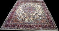 Lot 739 - A Sarough carpet, with central medallion...