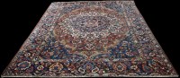 Lot 762 - A Bakhtiari carpet, with stylized floral...