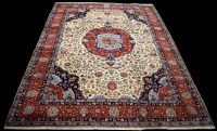 Lot 763 - A Bidjar carpet, the central rosette...