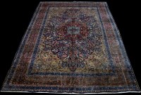 Lot 784 - A Kaysari carpet, with full floral scrolling...