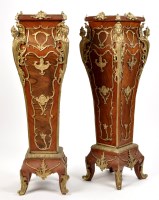 Lot 829 - An impressive pair of French Louis XV style...