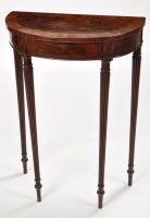 Lot 896 - A late Georgian mahogany pier table, the...